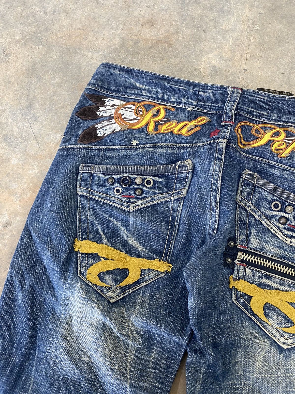 Hysteric Glamour Sick☠️ Red Pepper Flare Jeans Punk Grunge Lgb Size US 30 / EU 46 - 13 Thumbnail