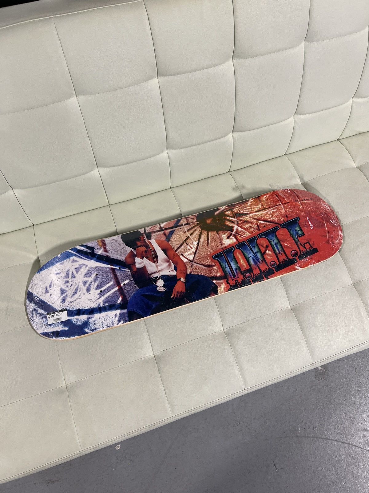 image of Supreme Hnic Skateboard in Red Blue, Men's