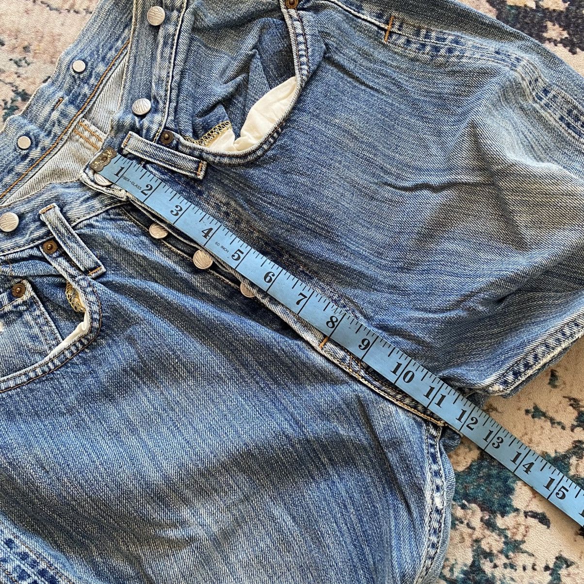 Replay Replay blue jeans made in italy distressed jeans Size US 28 / EU 44 - 17 Thumbnail