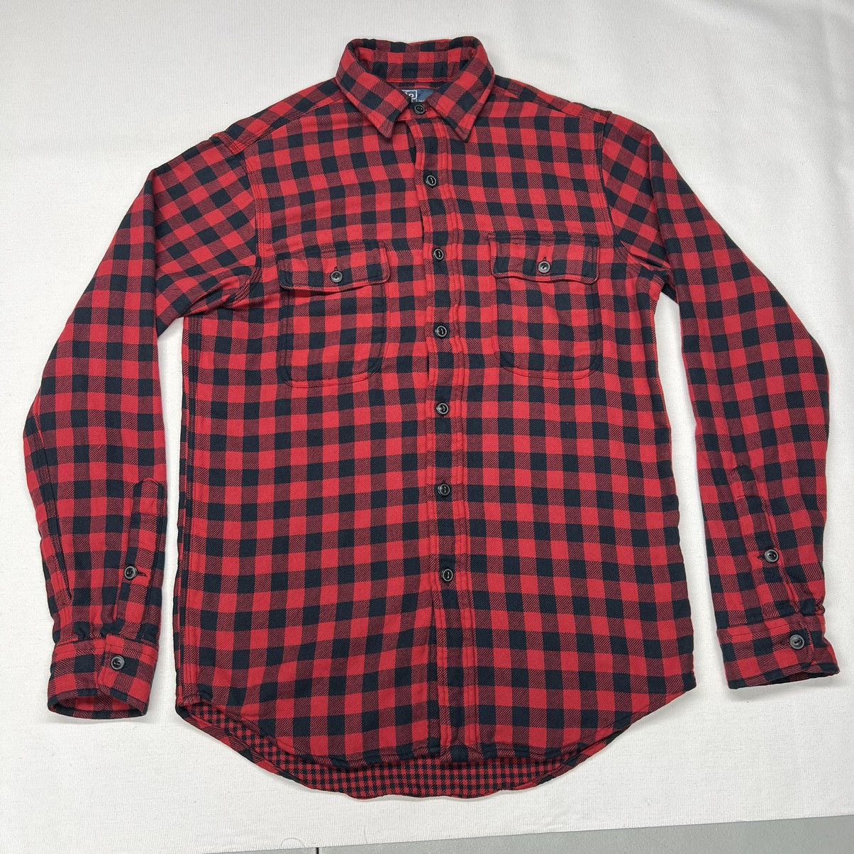 Polo Ralph Lauren Polo Ralph Lauren Shirt Flannel Red Buffalo Plaid Lined Size US S / EU 44-46 / 1 - 1 Thumbnail