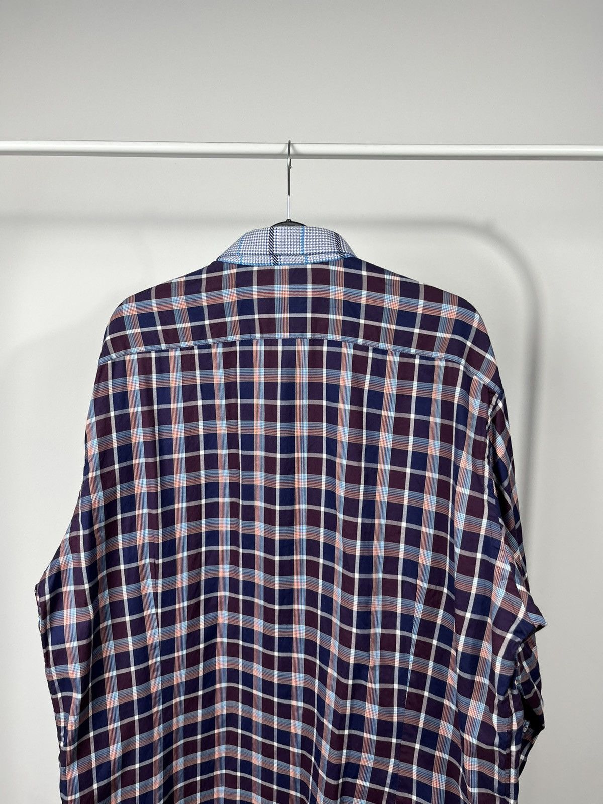 Etro Etro Men’s Plaid Button Down Shirt Made in Italy Long Sleeve Size US M / EU 48-50 / 2 - 9 Thumbnail