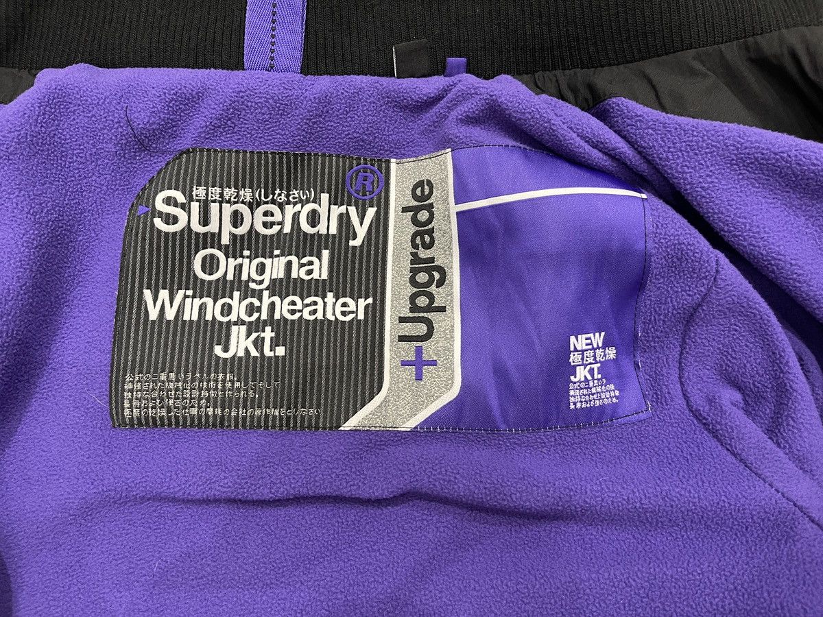 Superdry Superdry Arctic Windcheater Jacket Zip Purple Fleece Lined Size XL / US 12-14 / IT 48-50 - 9 Thumbnail