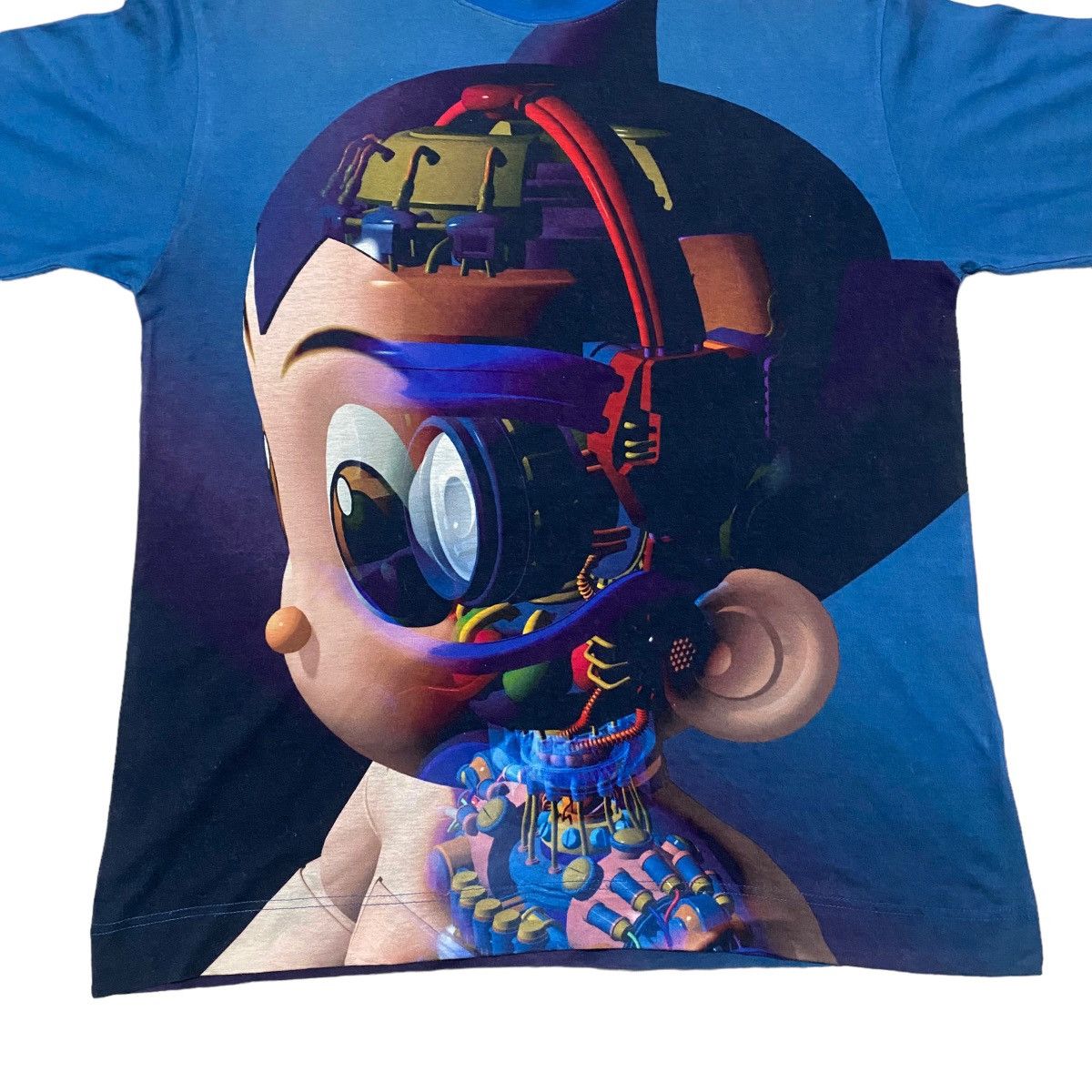 Anime ©️2003 Vintage Astroboy Shirt Big Print 3D Size US M / EU 48-50 / 2 - 6 Thumbnail