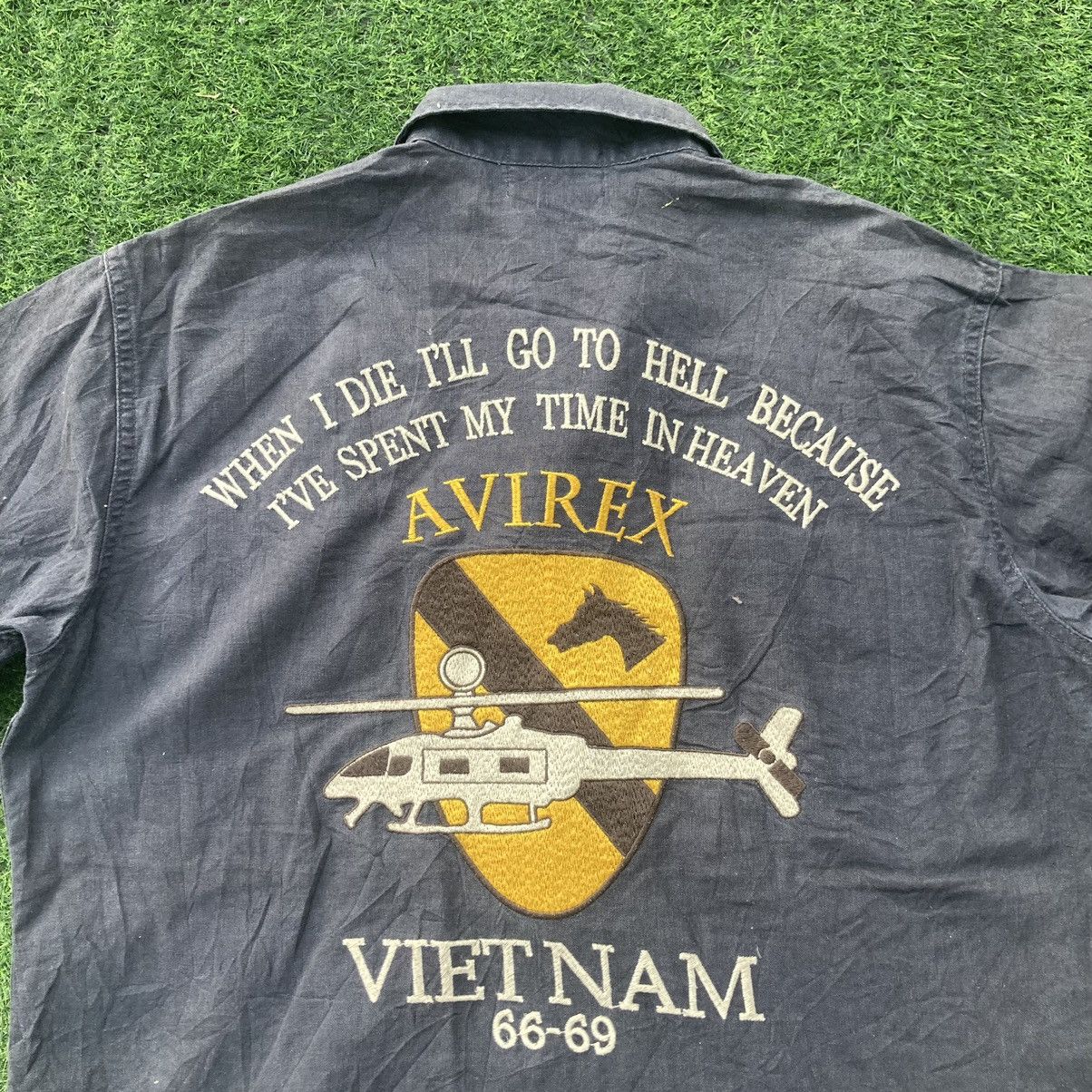 Avirex AVIREX US ARMY VIETNAM 66-69 WORKSHIRT Size US L / EU 52-54 / 3 - 4 Thumbnail