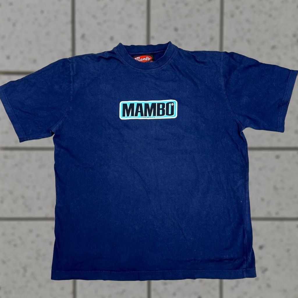 Mambo MAMBO 90s Vintage T-Shirt Men Blue Size L Surfin Art Tee Australia Eye For Detail Shirt Size US L / EU 52-54 / 3 - 1 Thumbnail