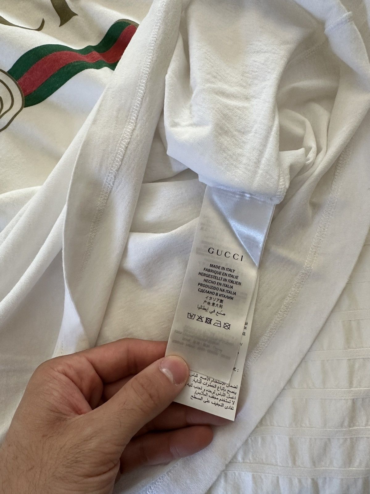 Gucci Gucci logo T shirt Size US S / EU 44-46 / 1 - 4 Thumbnail