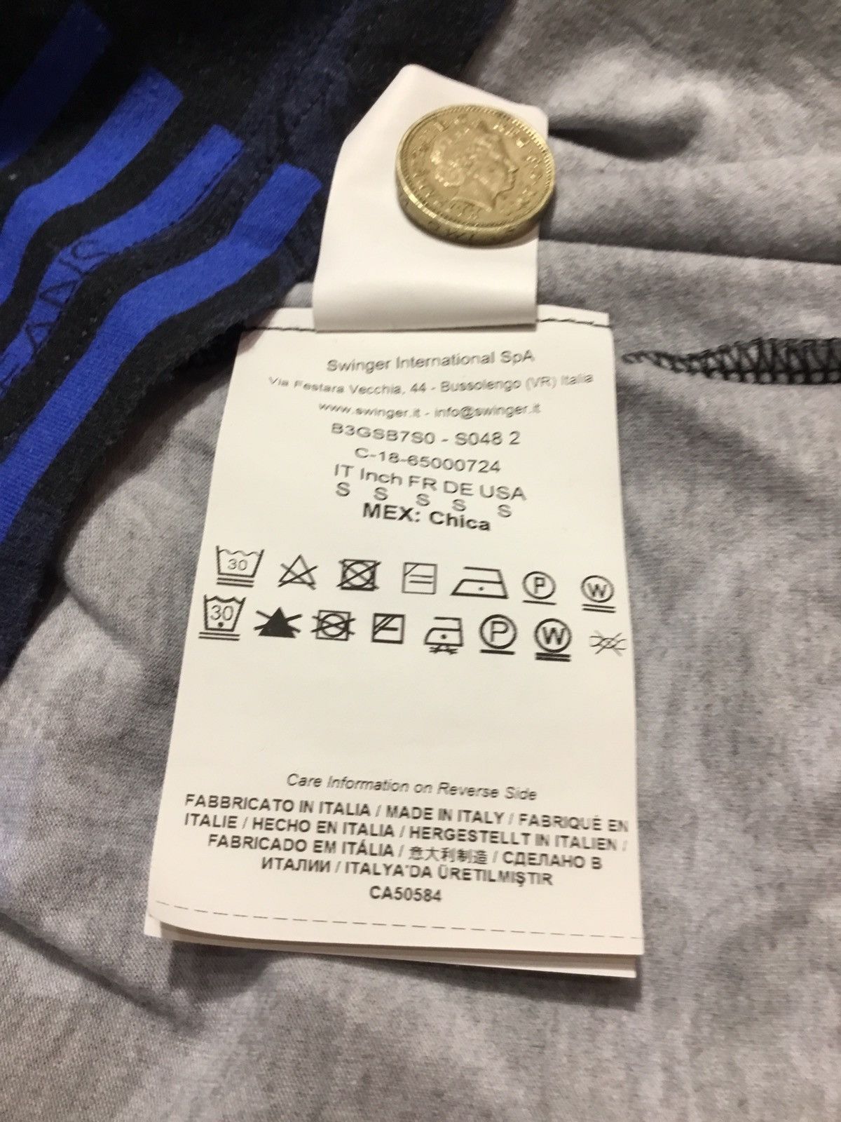 Versace Jeans Couture Men Black T-Shirt Vèrsace Jeans Size S Size US S / EU 44-46 / 1 - 7 Thumbnail