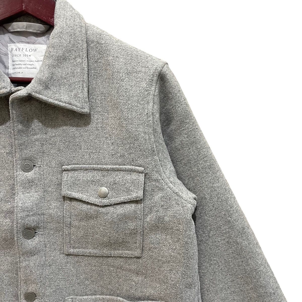 Japanese Brand Japanese Brand Bayflow Navajo Wool Button Trucker Jacket Size US M / EU 48-50 / 2 - 4 Thumbnail