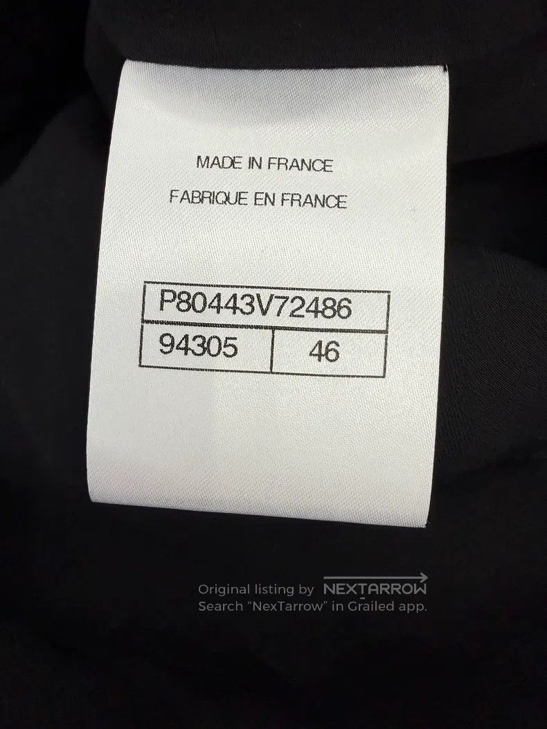 Chanel Chanel Black medium-long hooded woven multi-pocket jacket Size L / US 10 / IT 46 - 5 Thumbnail