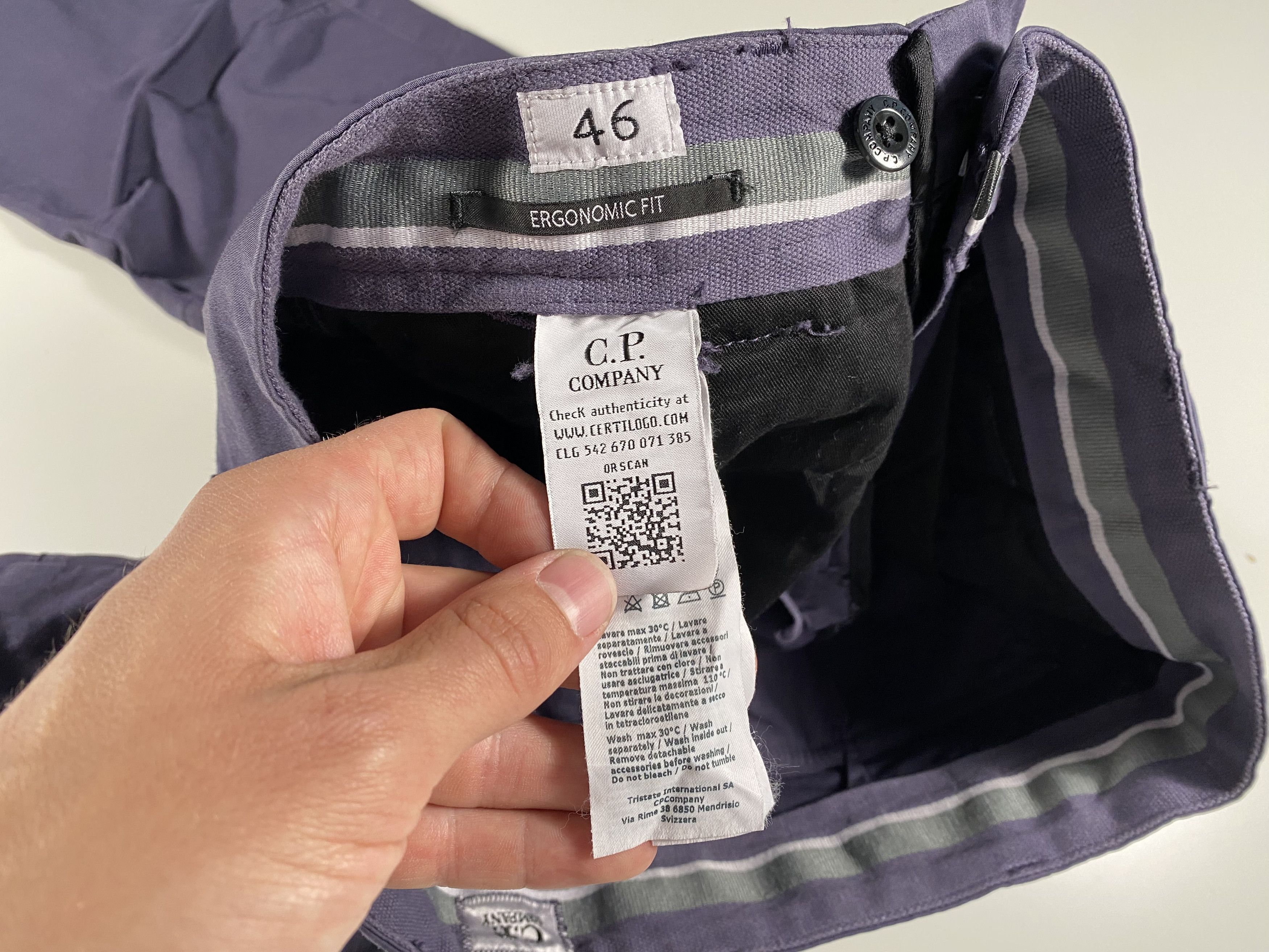 C.P. Company C.P. Company Metropolis Series Ergonomic Fit Pants 32x33 Size US 32 / EU 48 - 6 Thumbnail