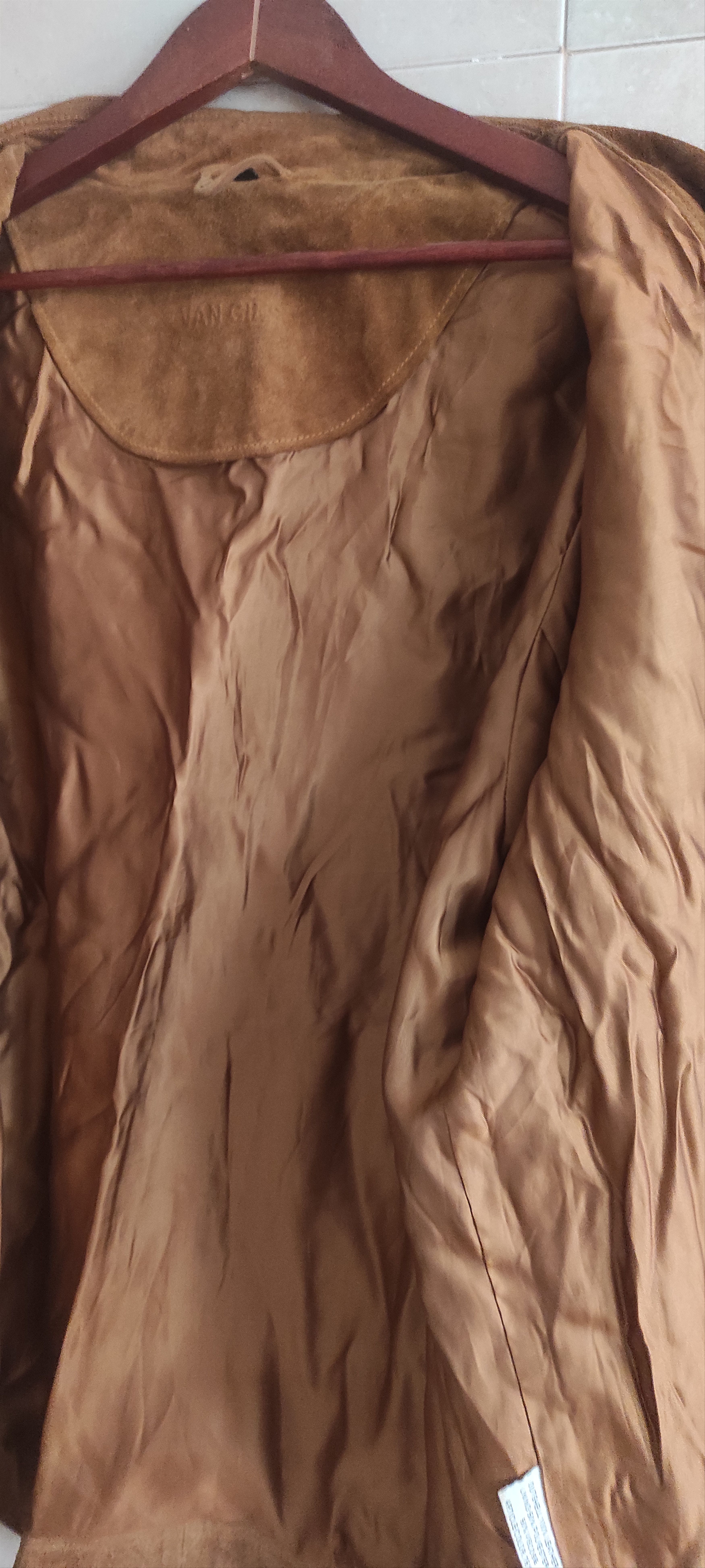 Van Gils Van Gils Suede Leather Men's Winter zipped Classic Jacket Size US XXL / EU 58 / 5 - 16 Thumbnail