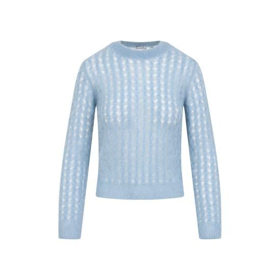 LOEWE Women Hoodies S540Y14 KG75140 Blue