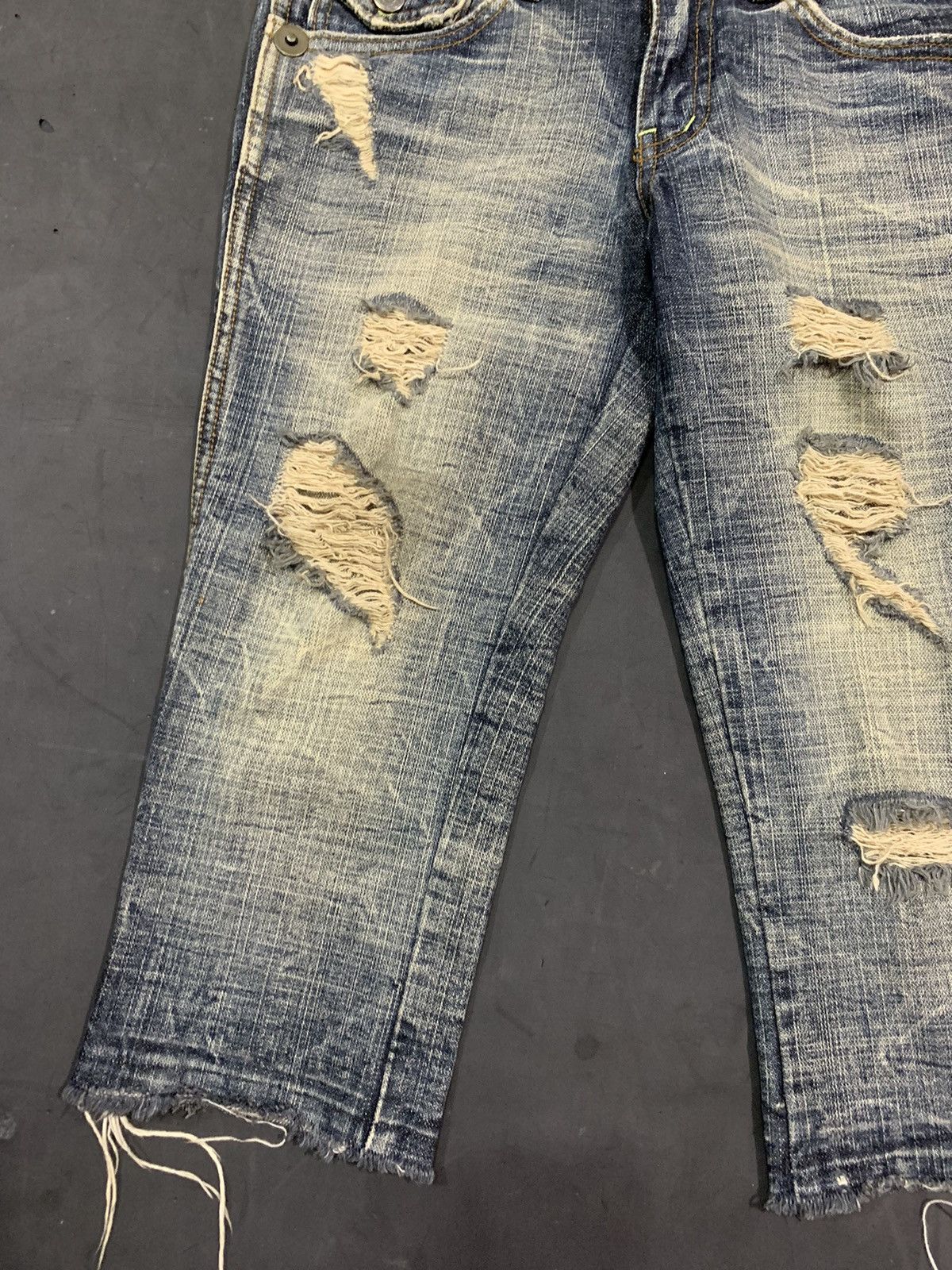 14th Addiction × If Six Was Nine × Le Grande Bleu (L.G.B.) 💸BINDINGOFFER💸G.O.A distressed jeans Size 28" / US 6 / IT 42 - 3 Thumbnail