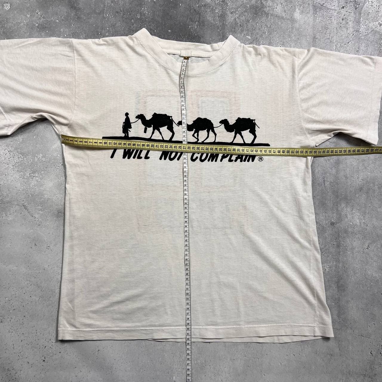 Vintage Vintage 90s Art I Will Not Complain Knot Boxy Fit T Shirt Size US L / EU 52-54 / 3 - 16 Thumbnail