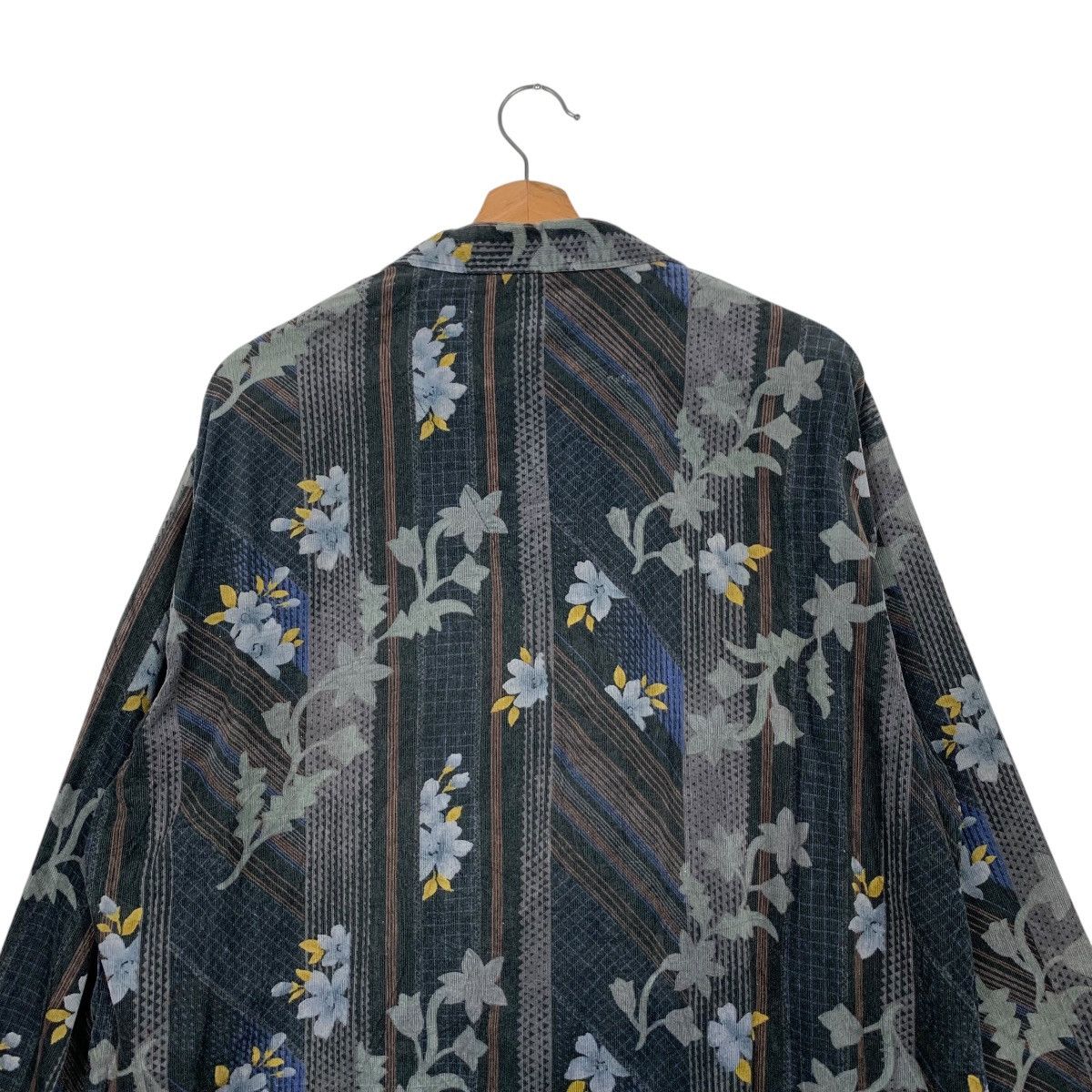 Kenzo KENZO HOMME Motif Flower Shirt Casual Jacket #1571-C70 Size US M / EU 48-50 / 2 - 8 Thumbnail