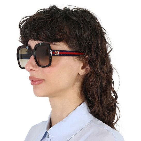 Gucci Gucci Women Sunglasses Square GG0036S 004 NEW AUTHENTIC Size ONE SIZE - 9 Thumbnail