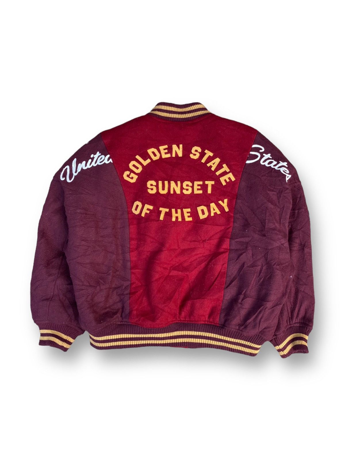 Other Wool Varsity Jacket Streetwear Style. #C10 Size US L / EU 52-54 / 3 - 2 Thumbnail