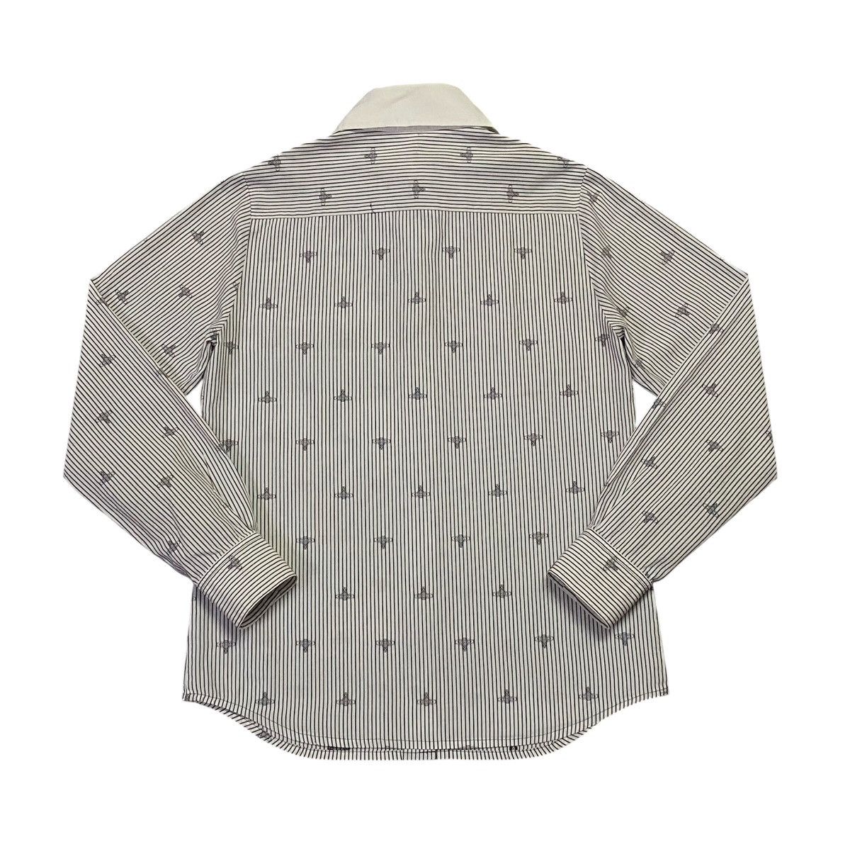 Vivienne Westwood Vivienne Westwood Red Label Monogram Shirt Button Ups Size M / US 6-8 / IT 42-44 - 2 Thumbnail