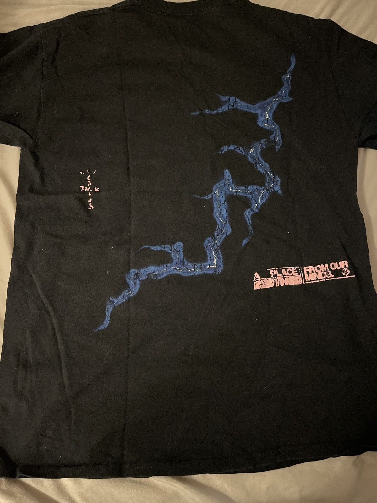 Travis Scott Travis Scott x Fragment Tee Size US M / EU 48-50 / 2 - 2 Thumbnail