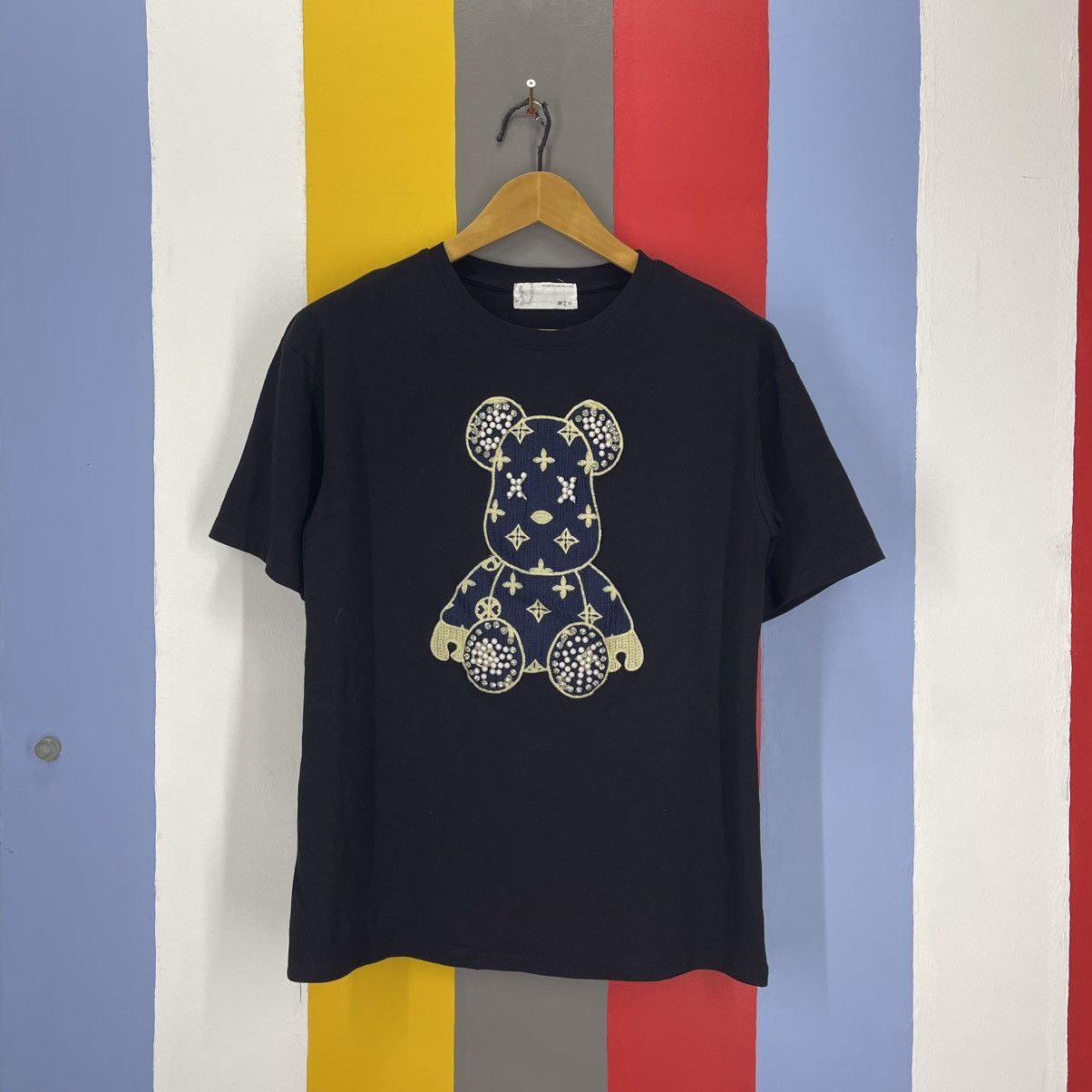 Japanese Brand Luxury Bear Design Troll Crew Neck T Shirt #2002/13 Size US M / EU 48-50 / 2 - 1 Thumbnail