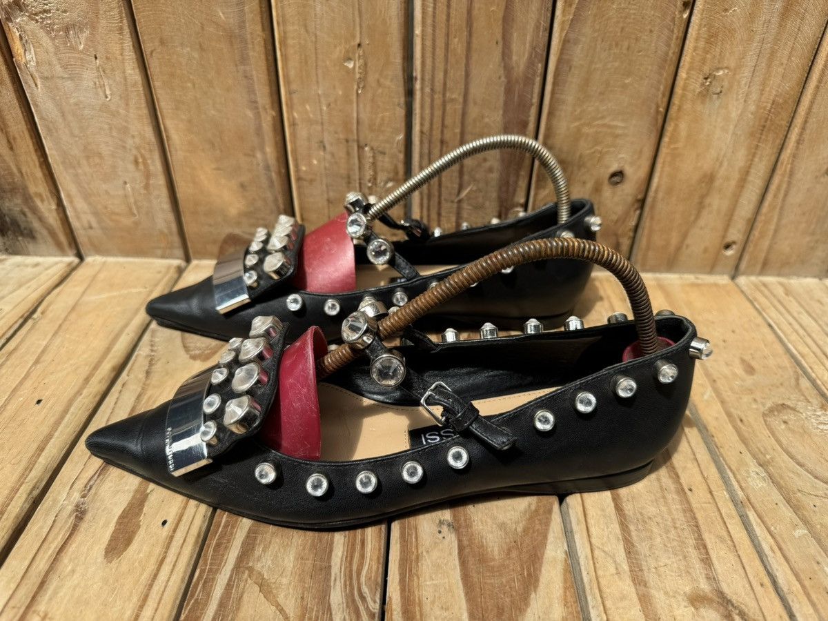 Sergio Rossi Sergio Rossi black women’s leather flats EUR 36 US 6 Size US 6 / IT 36 - 17 Thumbnail