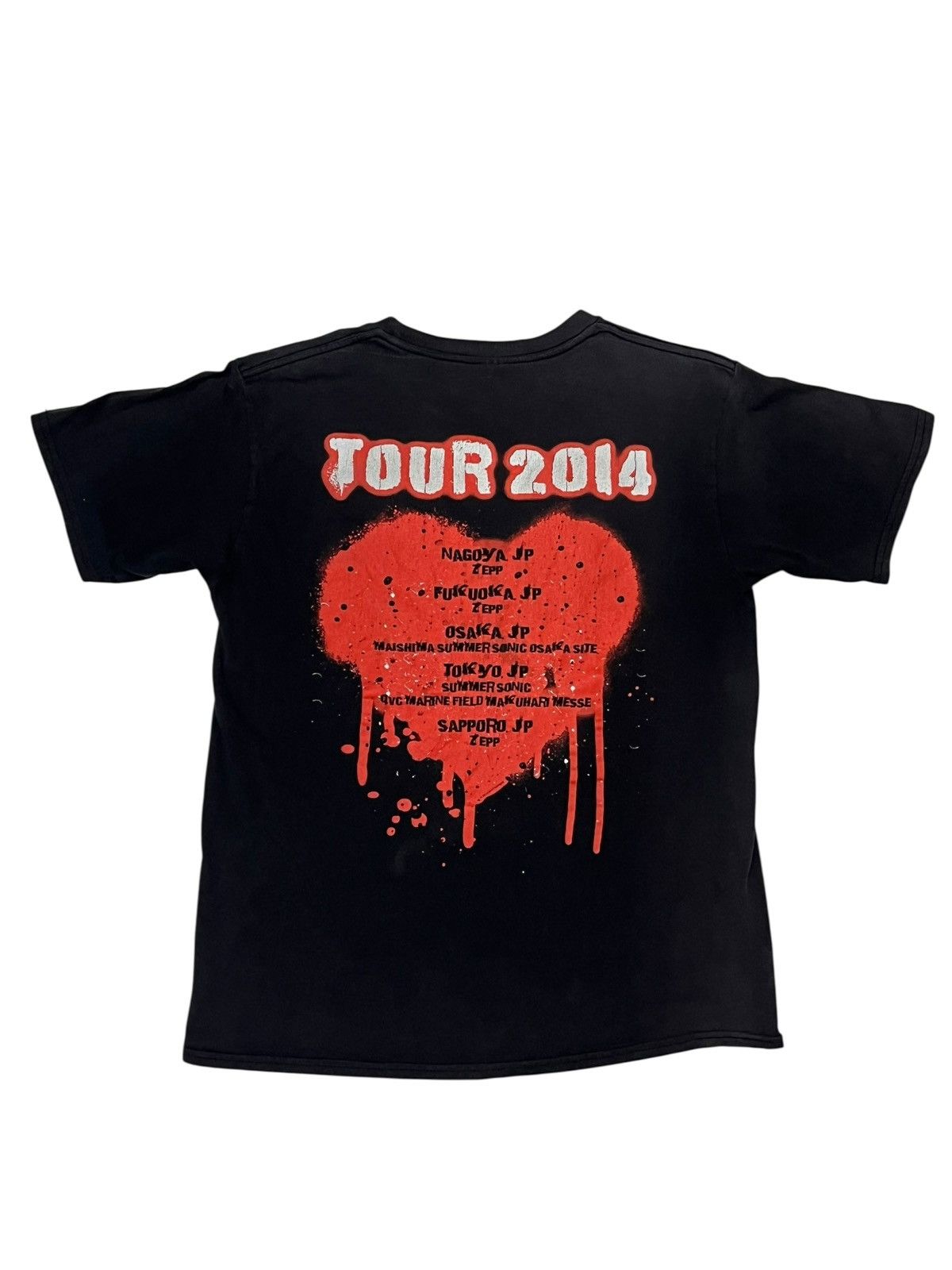 Band Tees Vintage Avril Lavigne Band Tee Tour 2014 Size US S / EU 44-46 / 1 - 2 Thumbnail