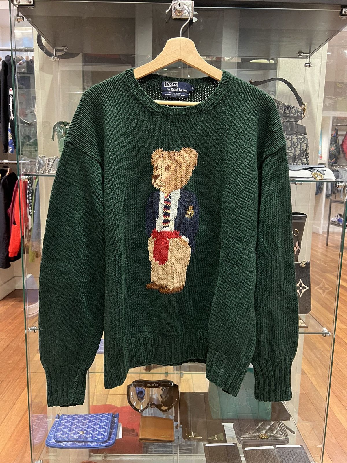 Polo Ralph Lauren Polo Ralph lauren polo bear knit sweater vintage 