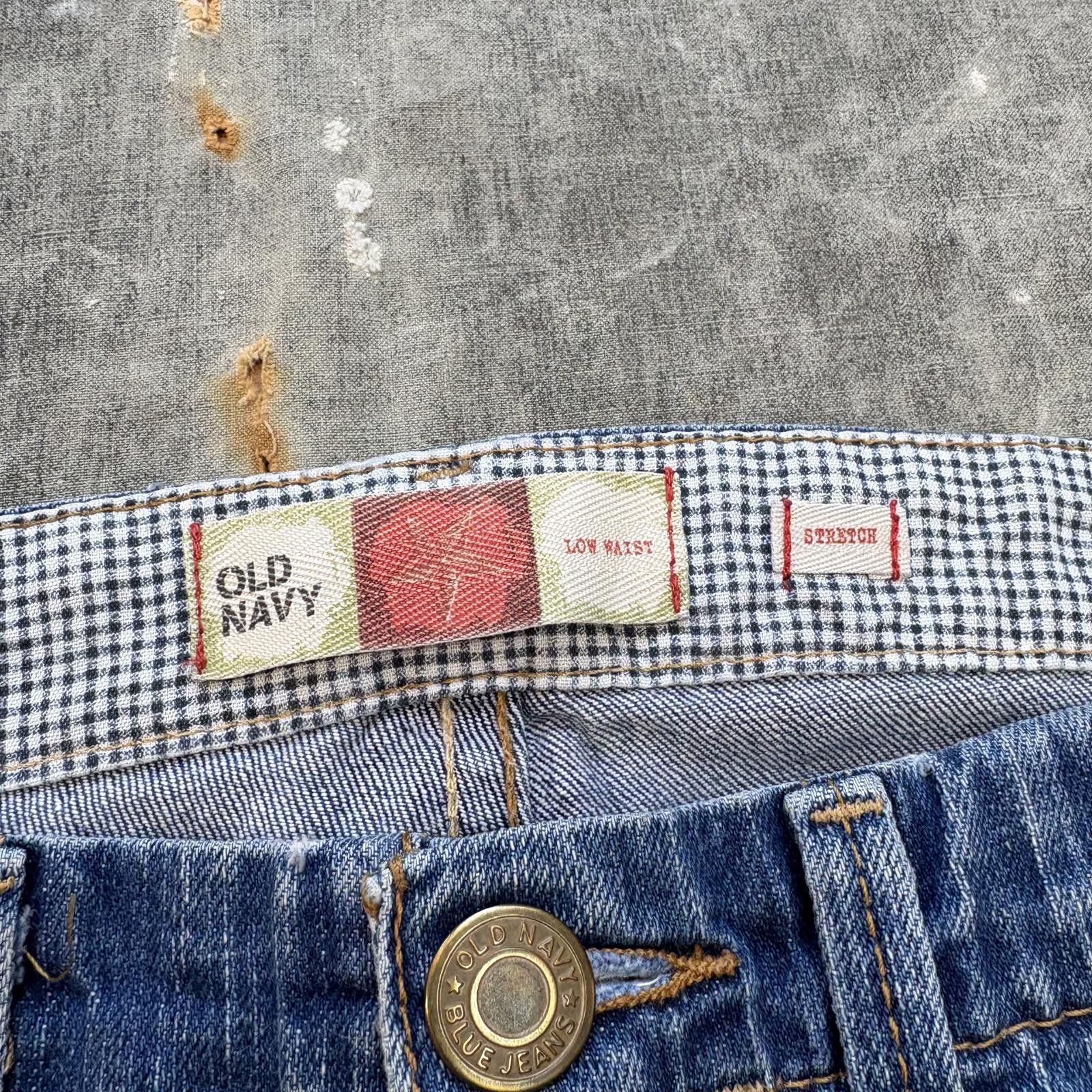 Old Navy Vintage Y2K Old Navy Low Waist Denim Grunge Jorts Shorts Size 34" / US 12 / IT 48 - 3 Thumbnail