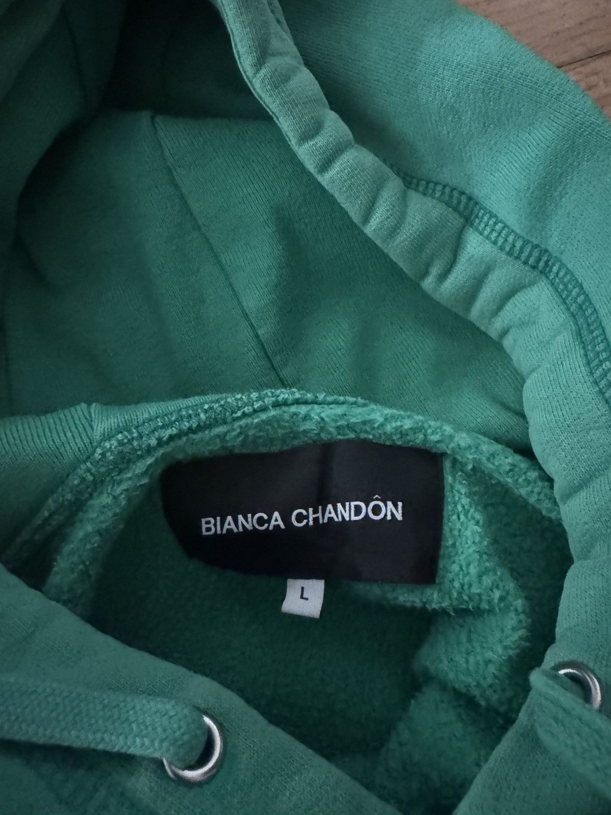 BIANCA CHANDON BIANCA CHANDON Lover Pullover Hood Green Size US L / EU 52-54 / 3 - 10 Thumbnail