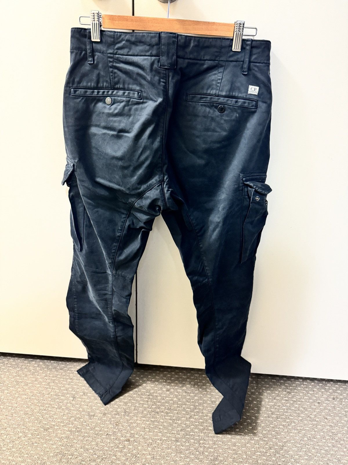 C.P. Company Total Eclipse Dark Navy Stretch Sateen Cargo Pants 44 Size US 28 / EU 44 - 13 Thumbnail