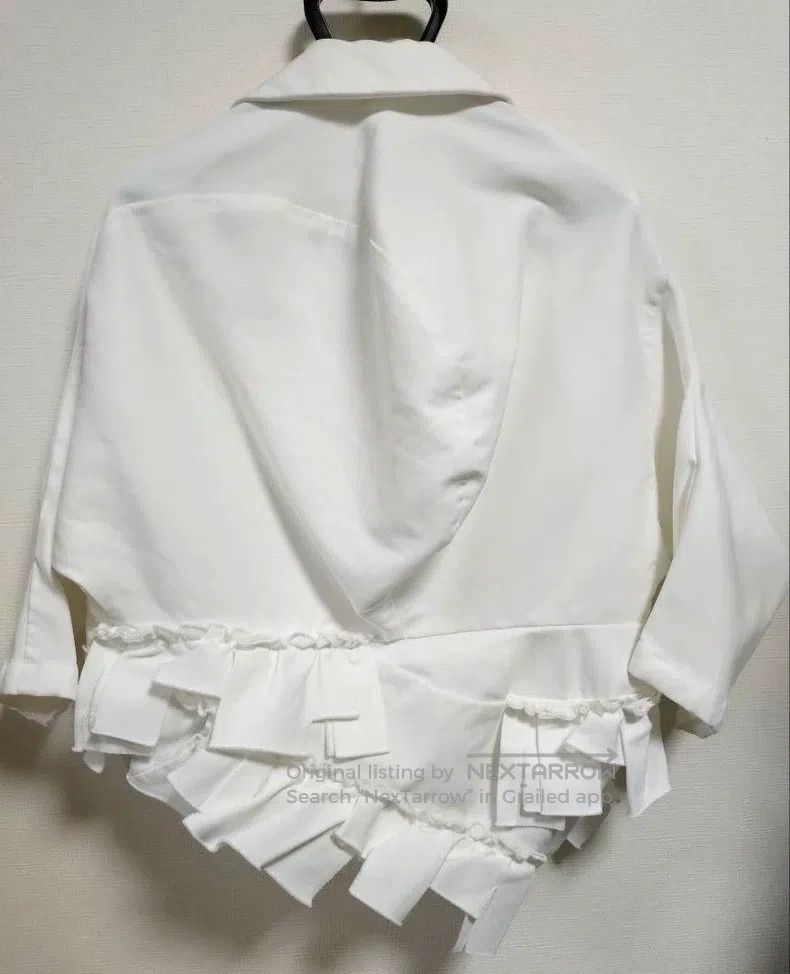 Comme des Garcons Comme Des Garcons White vintage lace design sense top Size XS / US 0-2 / IT 36-38 - 2 Thumbnail