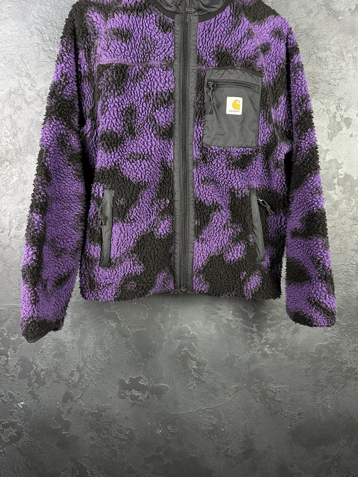 Carhartt Carhartt Work In Progress Prentis Liner Purple Camo Fleece Size US XS / EU 42 / 0 - 4 Thumbnail