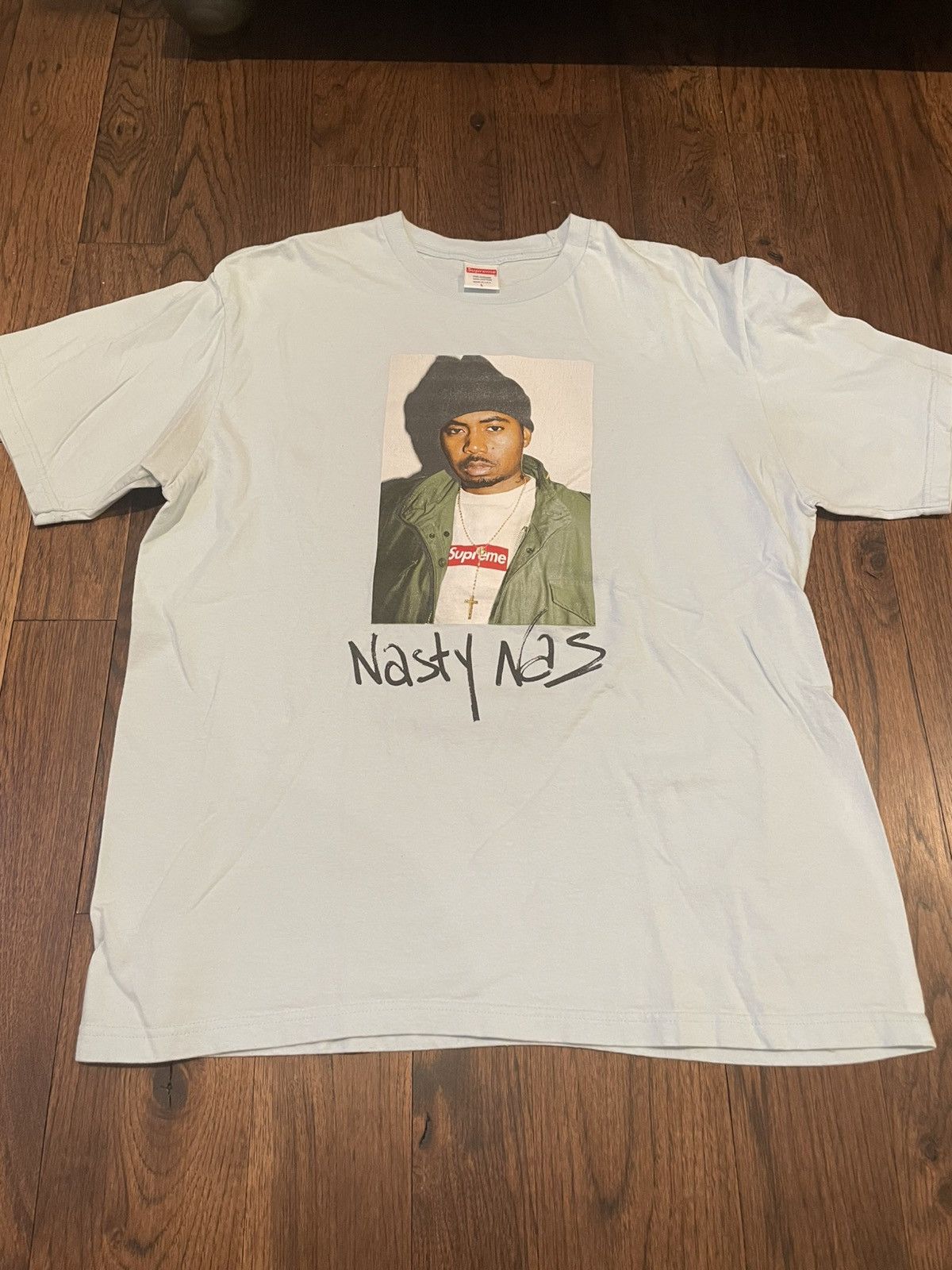 Supreme Nas Tee | Grailed