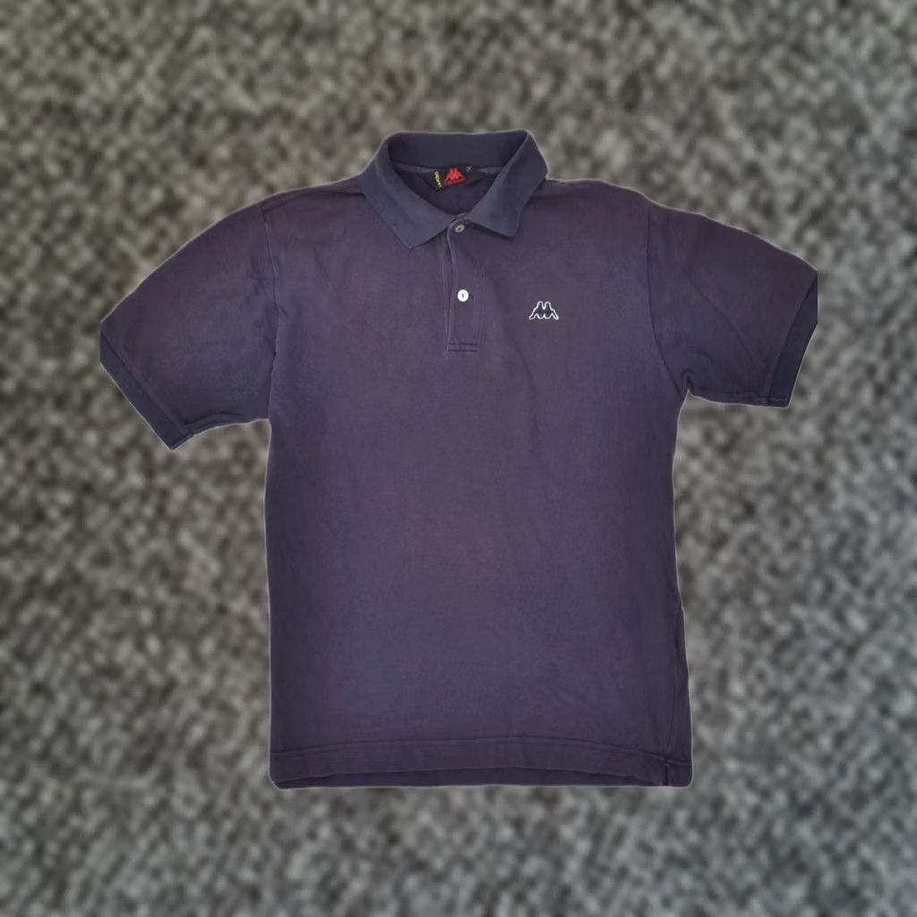 Kappa KAPPA Polo Shirt Mens Small Navy Blue Cotton AA81 Size US S / EU 44-46 / 1 - 1 Thumbnail
