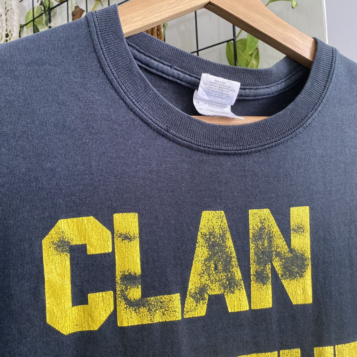 Vintage Thrashed Faded Vintage Y2K Clan In The Front ERD GRUNGE TEE Size US M / EU 48-50 / 2 - 5 Thumbnail