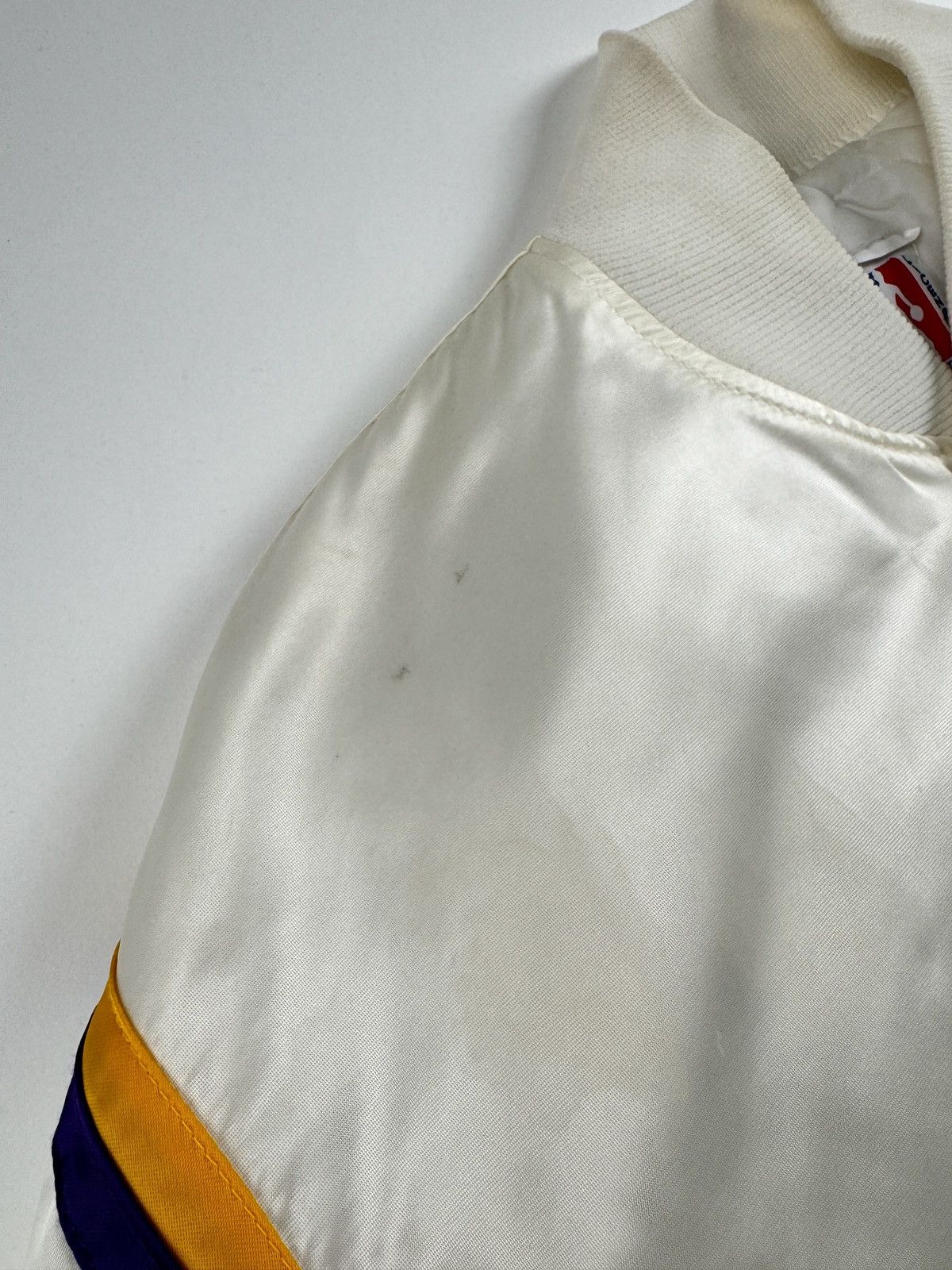 NBA × Starter × Vintage Vintage Starter L.A. Lakers Satin Jacket Size US XL / EU 56 / 4 - 10 Thumbnail