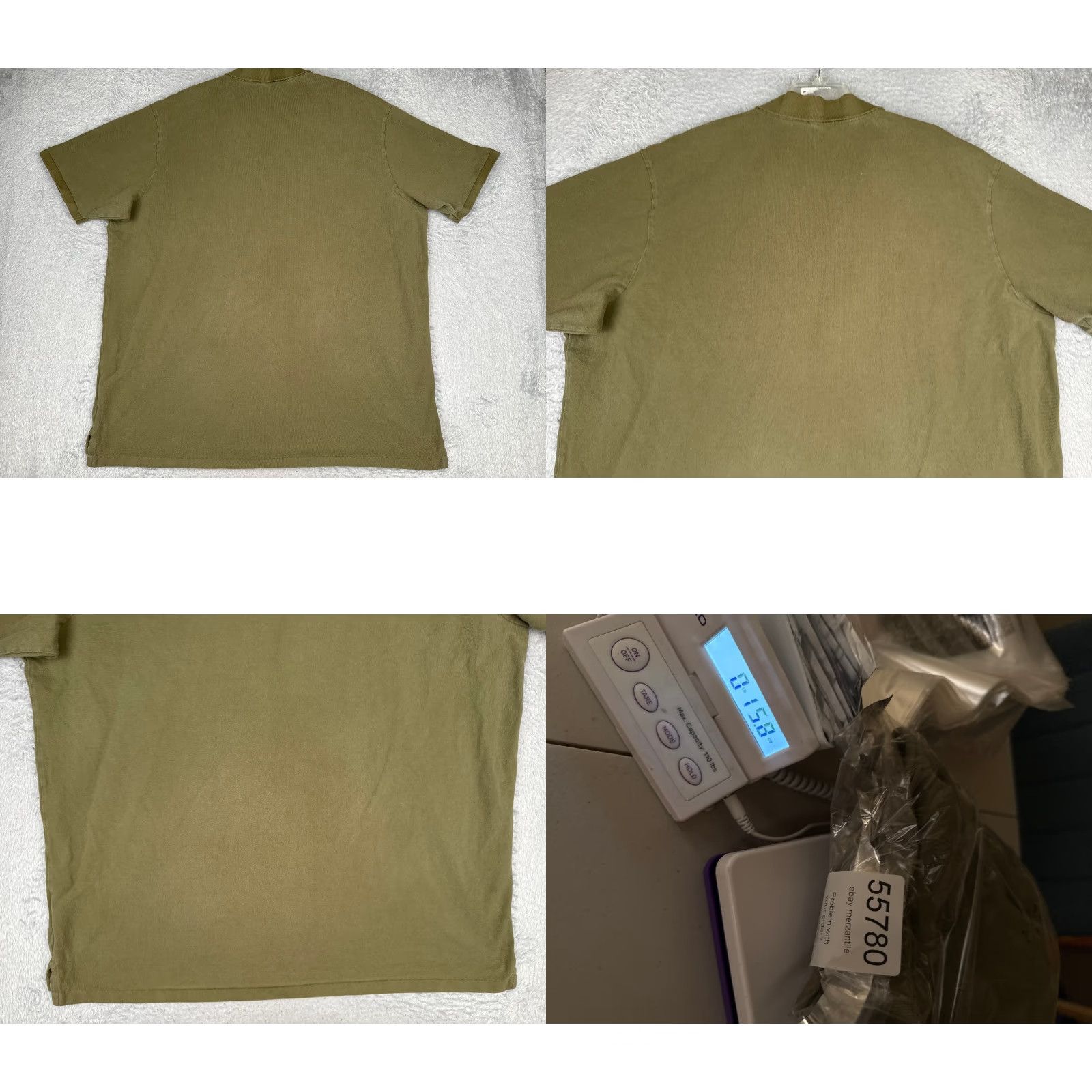 Ralph Lauren Nike Polo Ralph Lauren Polo Shirt Men 4XL Tall Green Cotton Short Sleeve Polo Shirt Mens Green 4XLT Big & Tall Golf Classic Vintage: No Size US XXL / EU 58 / 5 - 9 Thumbnail