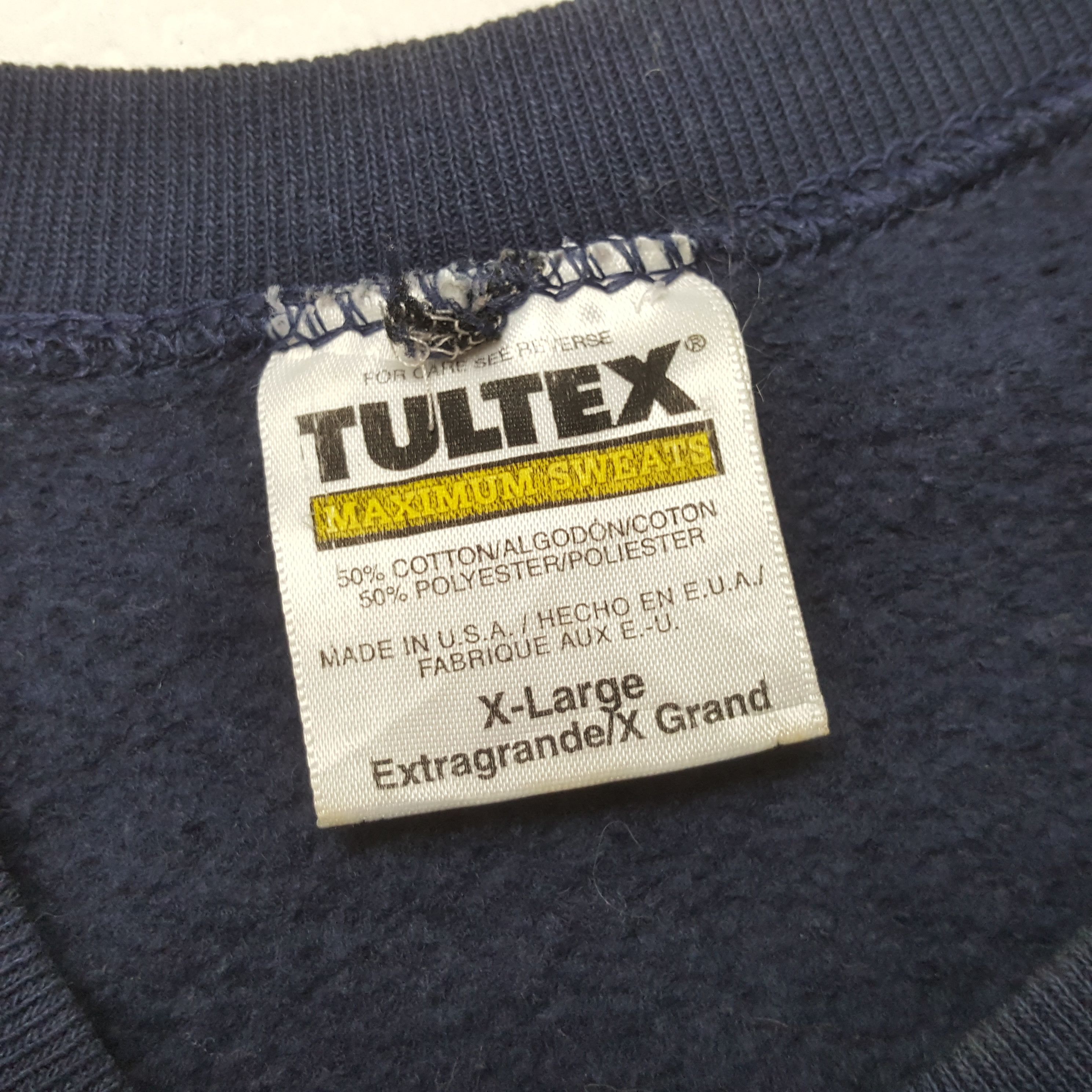 Tultex Vintage Gucci Italian Fashion style Sweatshirt RR2 Size US L / EU 52-54 / 3 - 4 Thumbnail
