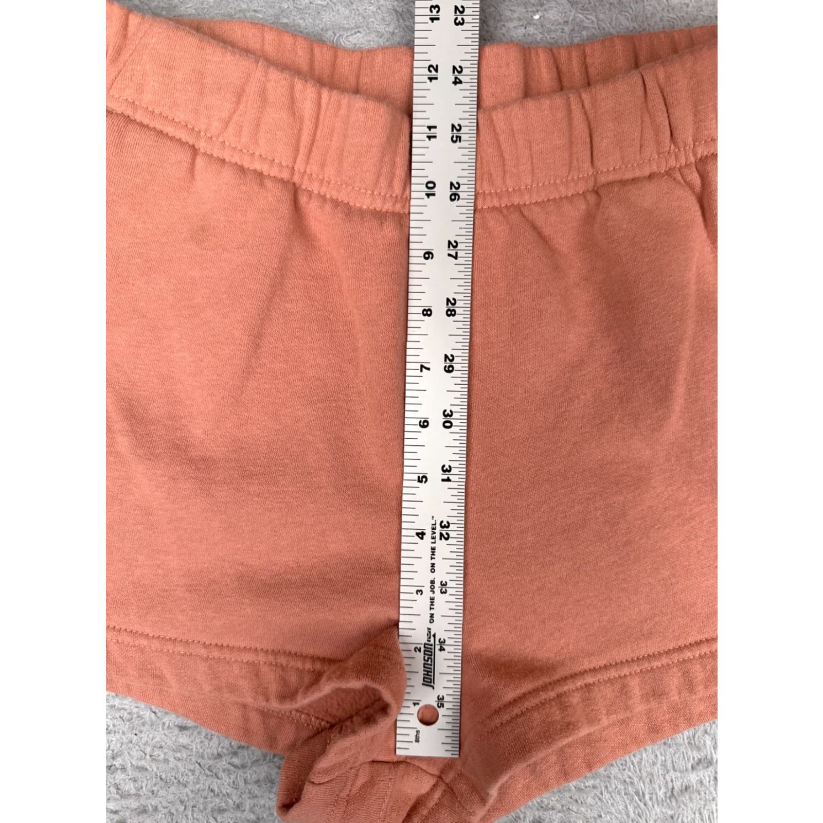 The North Face The North Face Shorts Women L Coral Half Dome Fleece Short Cotton Blend Size 36" / US 14 / IT 50 - 7 Thumbnail