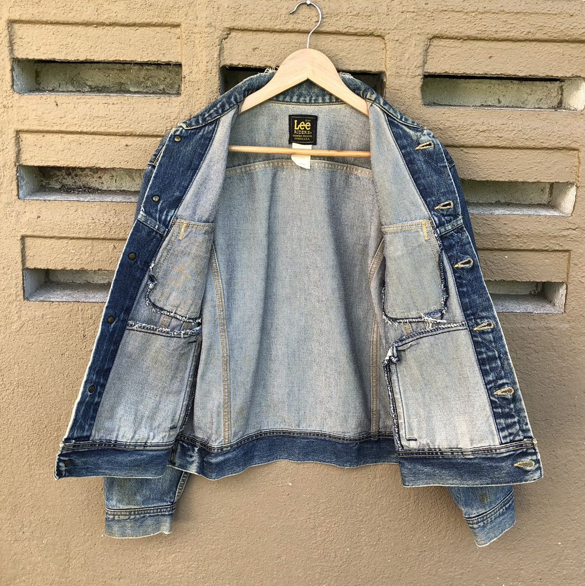 Lee Vintage Lee Riders Denim Trucker Jacket Size US M / EU 48-50 / 2 - 19 Thumbnail