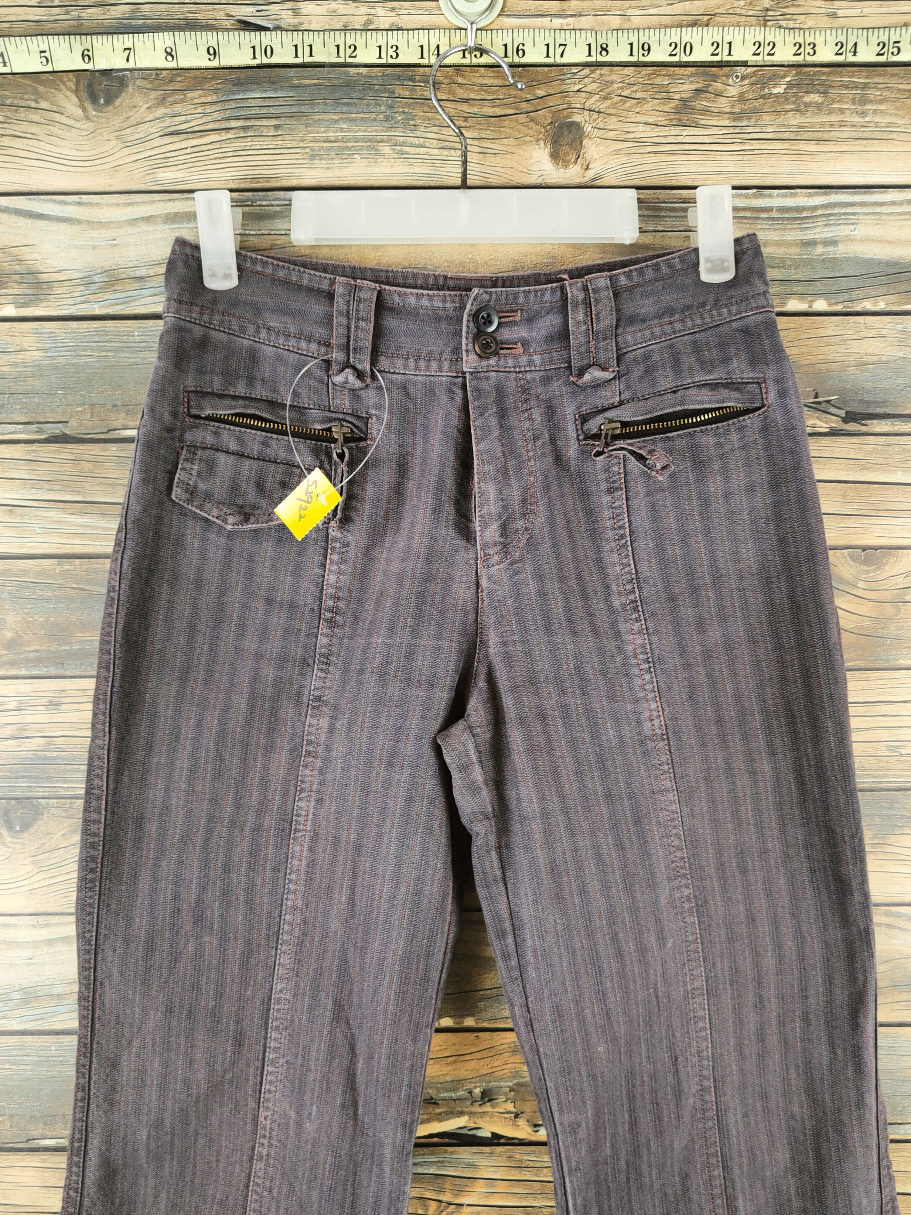 Japanese Brand En Cloche Dark Gray Multipocket Casual Pants #S2922 Size 27" / US 4 / IT 40 - 2 Thumbnail