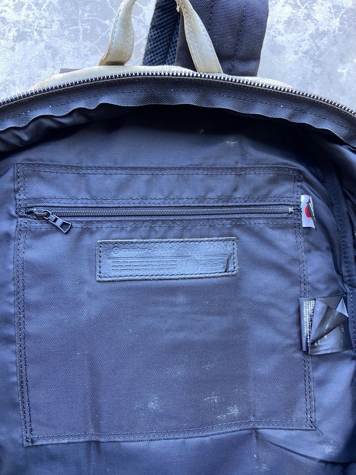 Japanese Brand × MasterPiece Distress Masterpiece Japan Backpack nice Design Size ONE SIZE - 16 Thumbnail