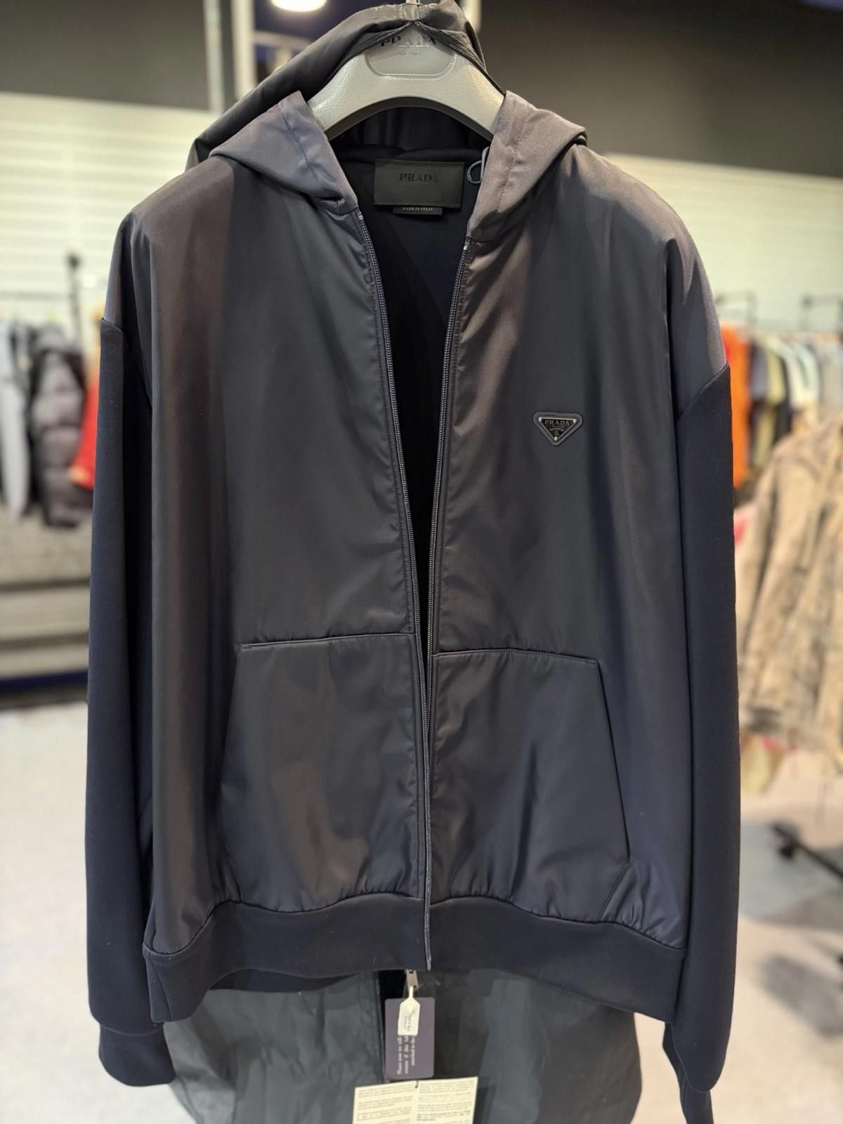 Prada PRADA Re-Nylon Jacket $4000 Retail Brand New Blue Authentic Size US XL / EU 56 / 4 - 4 Thumbnail