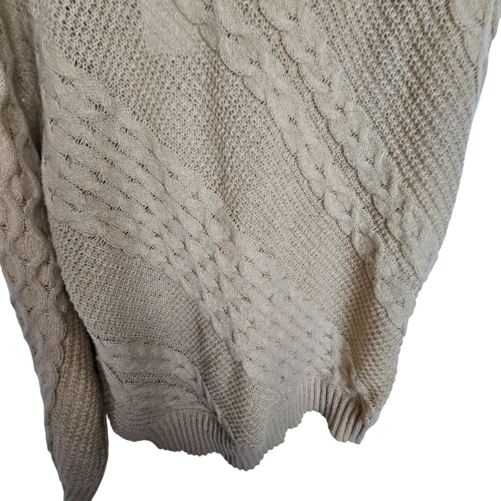 REVOLVE Revolve Line & Dot Bijou Top Cable Knit Sweater Size S Size S / US 4 / IT 40 - 4 Thumbnail