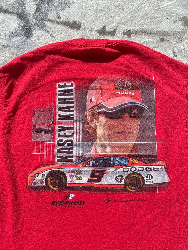 Vintage Y2K Kasey Kahne Nascar Winner’s Circle T- Shirt Size US L / EU 52-54 / 3 - 4 Thumbnail