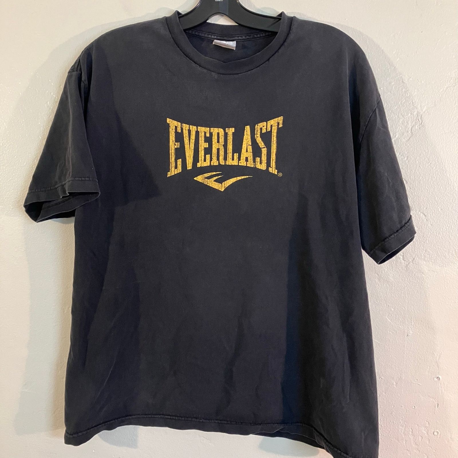 Everlast Vintage y2k Everlast Black and Yellow Crewneck T-shirt Size US XL / EU 56 / 4 - 1 Thumbnail