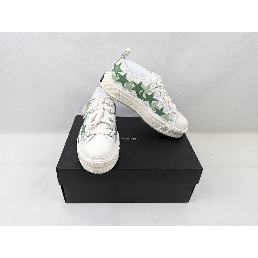 Amiri o1rshd1 Stars Court Low-Top Sneakers in Mint Size US 7 / EU 40 - 20 Thumbnail