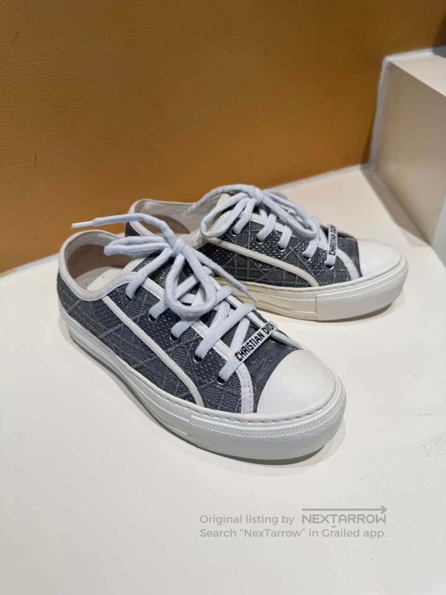 Dior Dior Women’s Sneakers Size 35.5. Size US 4.5 / IT 34.5 - 3 Thumbnail