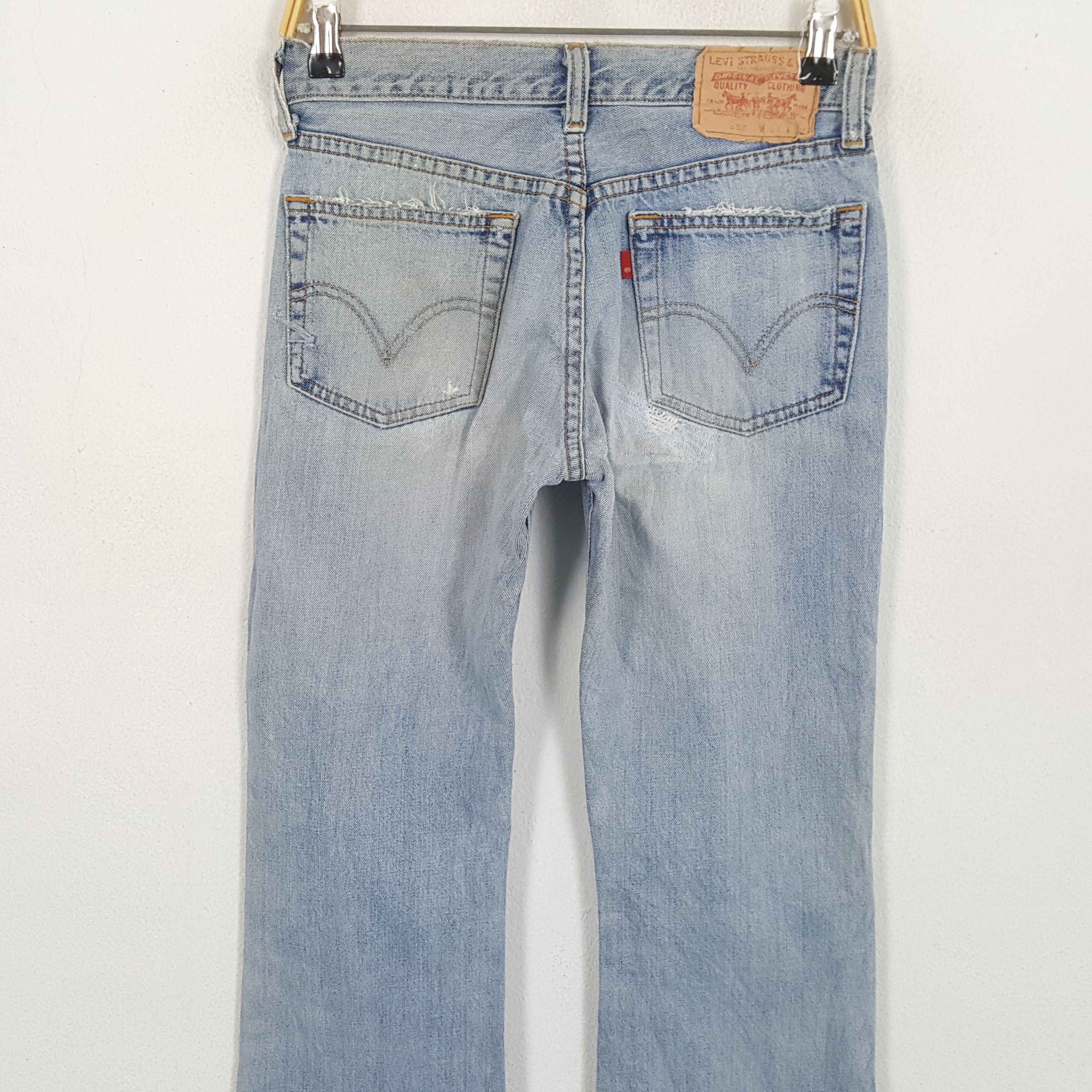 Levi's × Vintage Vintage LEVI'S 501 Distressed Denim Bootcut Jeans Size 28" / US 6 / IT 42 - 5 Thumbnail