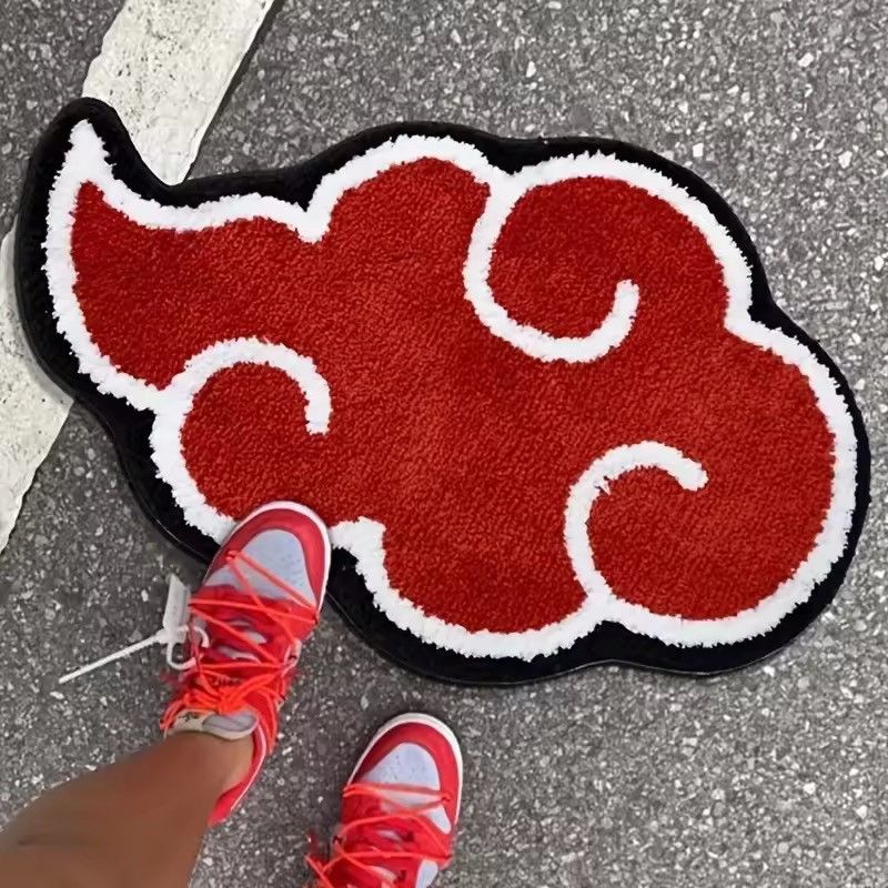 MATSUMOTO x Airi 80 X 50 cm Red Cloud Soft Rug